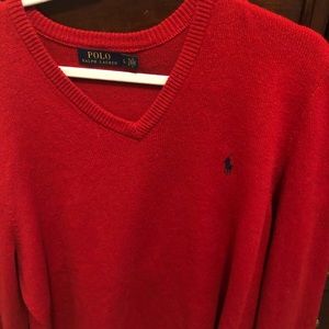 Red Polo Ralph Lauren Sweater